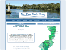 Tablet Screenshot of foxriverstudygroup.org